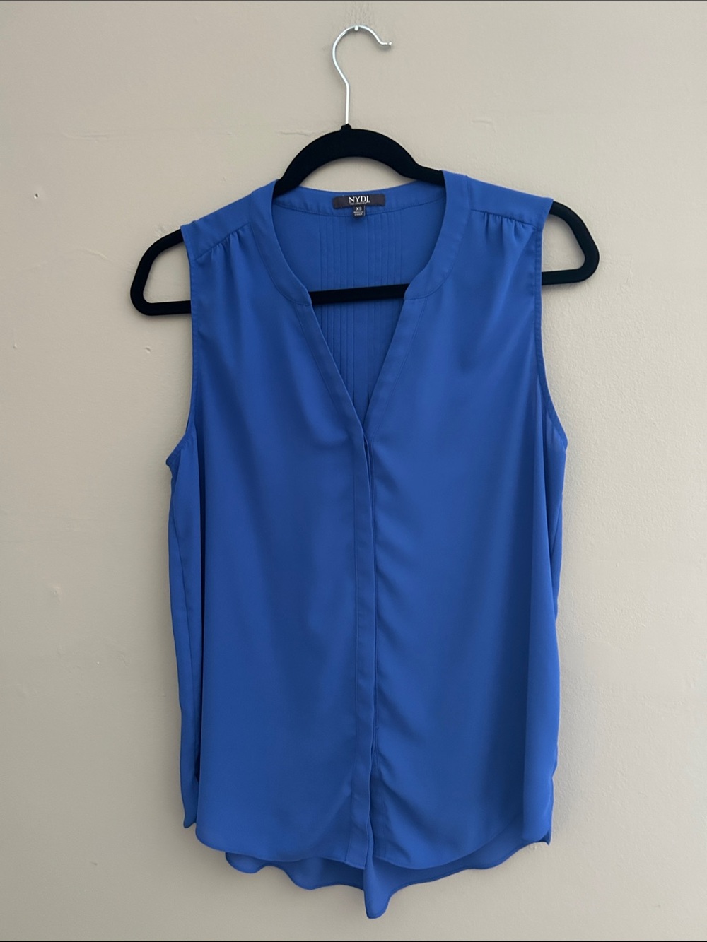 NYDJ Sleeveless V-Neck Camisole in Royal Blue